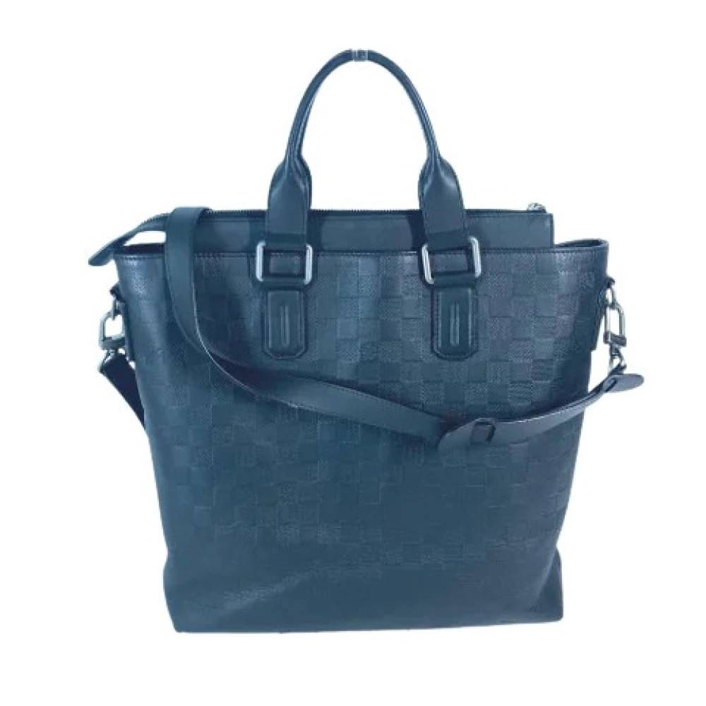 Louis Vuitton Vintage Pre-owned Damier Infini Tote Bag - Vintage - Dame - Sort - ONE SIZE - Uld