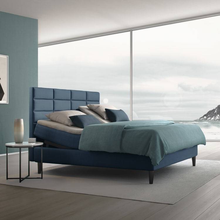 Elevationsseng - 120x200 - Svane Zonic Plus Elastec.