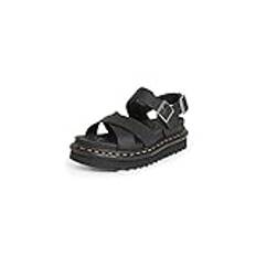 Dr. Martens Flora Chelsea-stövlar för kvinnor, Svart hydro, 42 EU