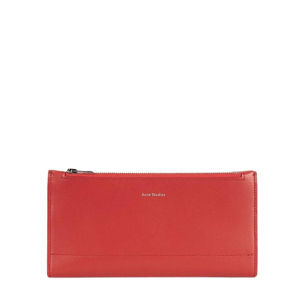 Acne Studios Stilfuld Clutch - Tasker - Dame - Rød - ONE SIZE - Uld