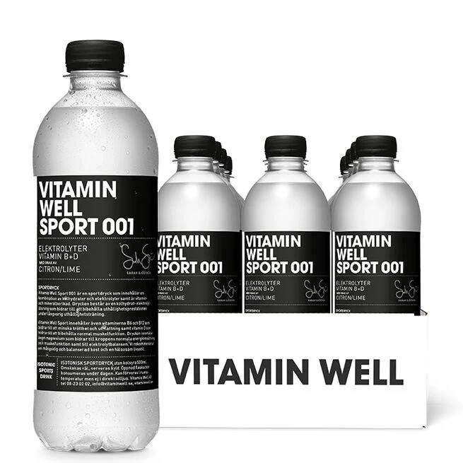 Vitamin Well Sport 001 (12 x 500ml)