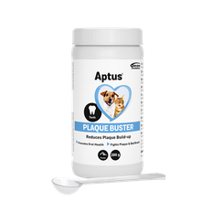 Aptus Plaque Buster. Tandpulver til hund og kat. 200 g.