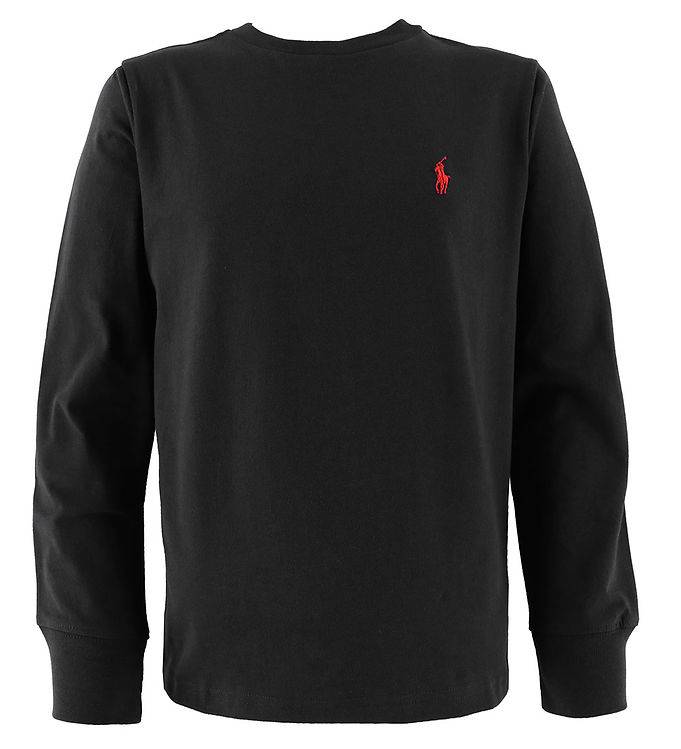 Polo Ralph Lauren Tröja - Core Replen - Svart - Polo Ralph Lauren - 8 år (128) - Tröja