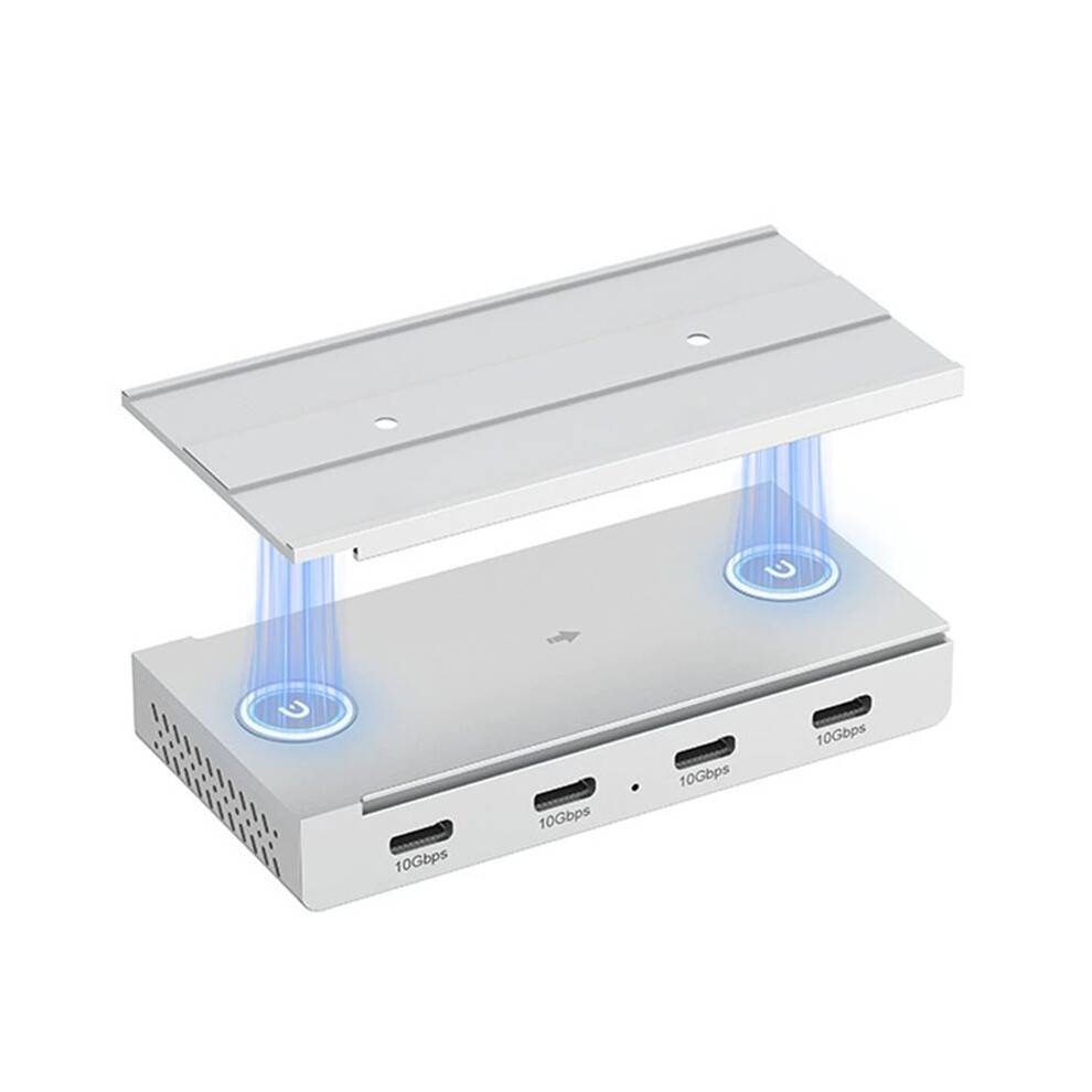 10Gbps Magnetic USB-C Hub, 4-Port USB 3.2 Gen2 Data Transfer