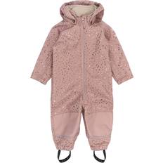 Mikk-Line Softshelloverall m. Fleece - Återvunnet - Twilight Mau - Mikk-Line - 74 - Softshell