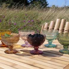 Chic Antique - Saint-Émilion Glas med Mønster - 260 ml - 6 stk.