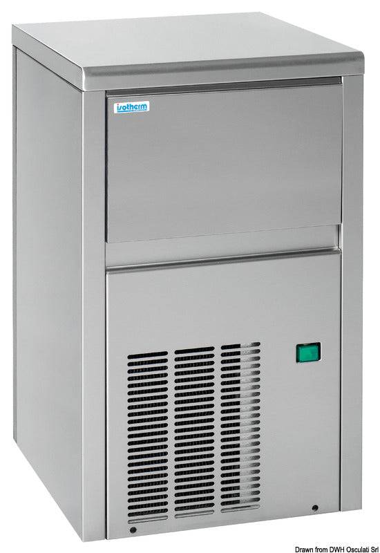 ISOTHERM ismaskine - ISOTHERM White Ice rustfri stål ismaskine 230 V