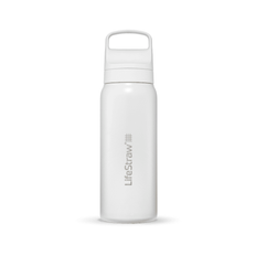 Lifestraw Vandflaske Med Filter - Go 2.0 Series Stainless Steel - Hvid