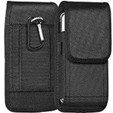 Mobiltelefon bältesväska universal, bälte hölster väska skal för iPhone 15 14 13 12 11 x xs xr max pro Plus 7 8 6 5 4, utomhus mobilväska för Samsung Galaxy s24 s23 s22 s21 s20 s10 s9 s8 s7 s6