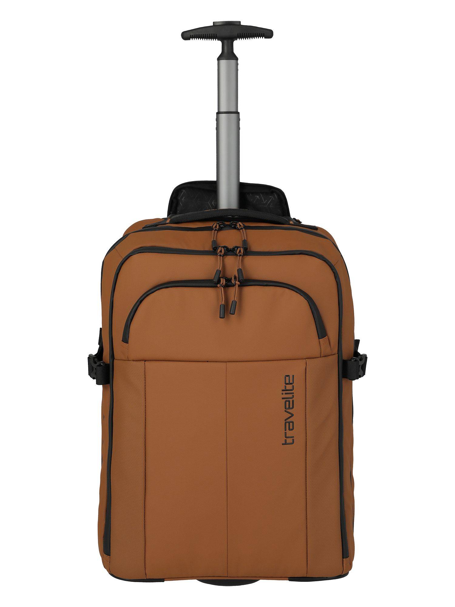 Travelite Briize 2-hjulet Trolleyrygsæk 50 cm  Beige
