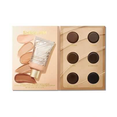 Dew & Done Skin Tint Med Spf20 Prov-Deep MäRke SköNhet Smink Kosmetika FöR Kvinnor Och Flickor Perfekt FöR Sommar VåR Idealisk FöR Y2K Elegant Mode Pa (En-Storlek)