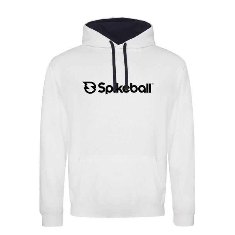 Spikeball Hoodie - hvid - XL