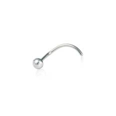 BLOMDAHL – BALL NÄSSMYCKE, 3mm, SILVER/TITAN