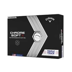 Callaway Chrome Soft X Triple Track Golf Ball 2022 White