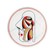 Editions Milano - Marblelous I tallrik 32cm - unisex - marble - one size - Vit