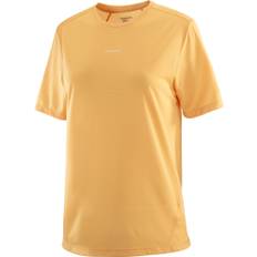 Salomon Women's Shkout Core Short Sleeve Tee Warm Apricot, L