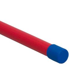 Rågångsstolpe KEBAstolpen Röd/Blå, L: 2000 mm