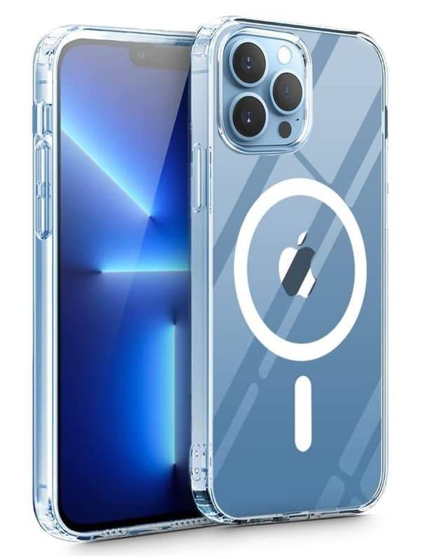 iPhone 13 Pro Max MagSafe Skal Transparent - Premium