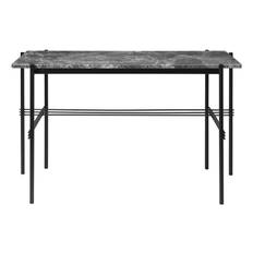 TS Desk - Grey Emperador Marble