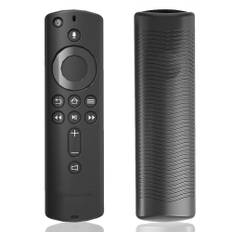 Skyddscase för Amazon Fire TV (3rd Gen) / Fire TV Cube / Fire TV Stick 4K fjärrkontroll - svart Silikon fodral för kontroll som skyddar och gör kontrollen mer greppvänlig - praktiskt cover för controller