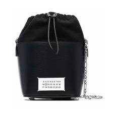 Maison Margiela, Tasker , Dame, Sort, ONE SIZE, Uld, Sort Skuldertaske til Kvinder
