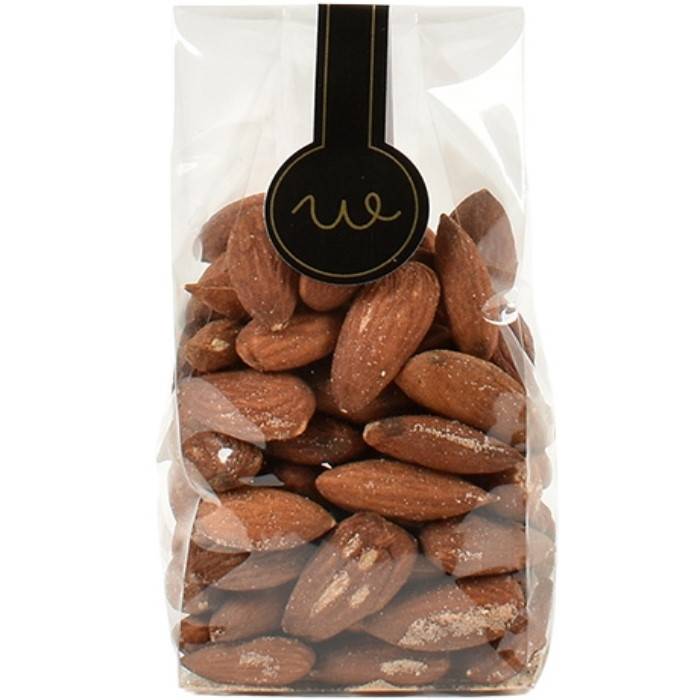 Fyldt chokolade med marcipan - 4 stk i æske fra Walldelux.dk