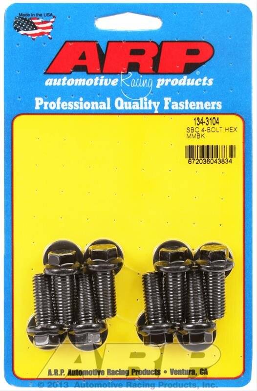 ARP Motorfästesbultssatser. Chevrolet. 294-427 cu.in. LS Motor. V8. 1997-19.