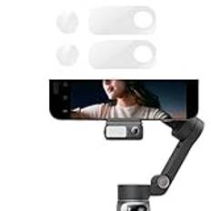 2 set gimbal stabilisator skyddsfilm för DJI OSMO Mobile 7P linsfilm för mobil 7 handhållen gimbalins skärmskydd repbeständigt tillbehör