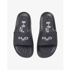 H2O Badesandal med velcro - SORT, 35