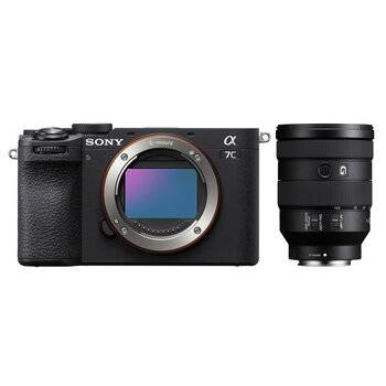 Sony Alpha 7C II (ILCE-7CM2) kamerahus + SEL 24-105mm f/4.0 G OSS  sort