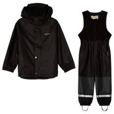 Kuling Ottawa Foret Regnsæt Always Black 122/128 cm  Sort  122/128 cm  Unisex