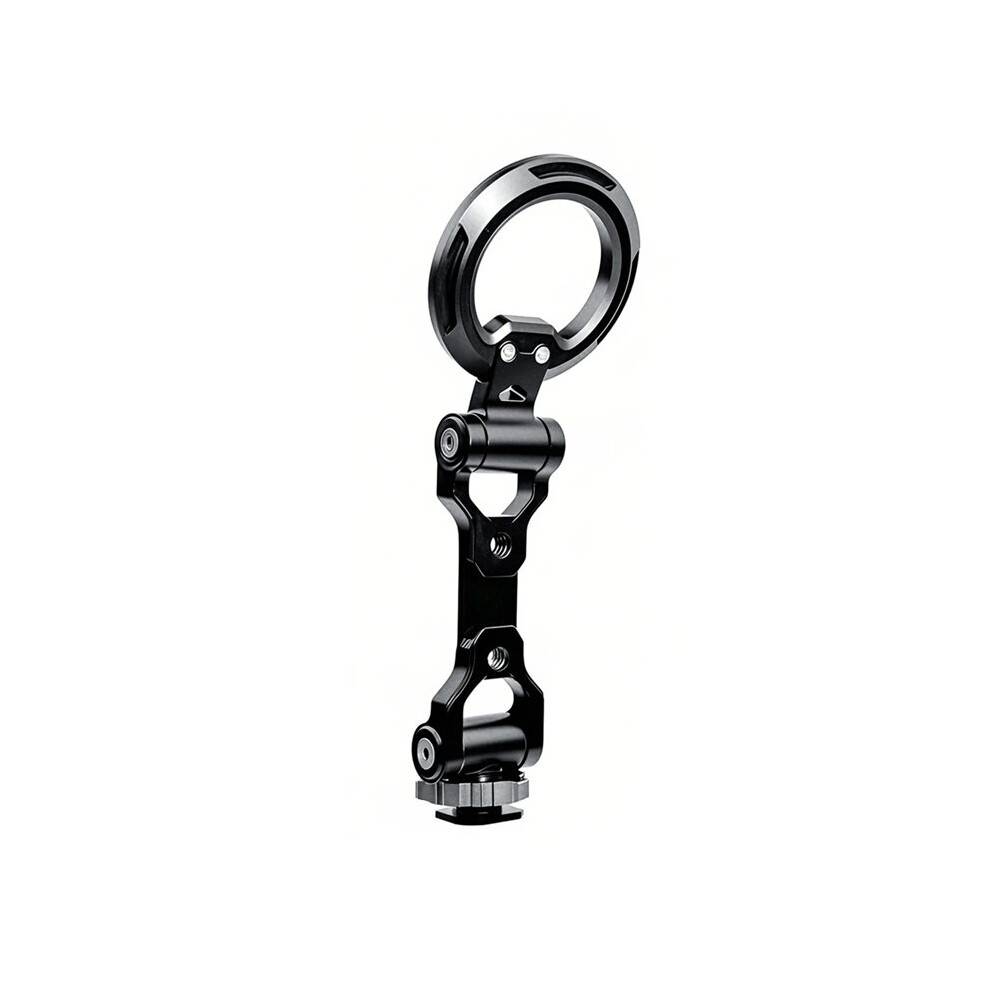 Magnetic Phone Holder Tripod Mount with 1/4inch Cold Shoe Camera Adapter for 16-12 Camera Tripod Monitor
