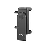 SMALLRIG Universal Phone Holder Easy Loading Fast Switch Phone Clamp Supports Freely Adjustable Joints med Secure Locking at 90°, för Tripod Mount för iPhone, för Samsung Galaxy och Vlogging - 4366