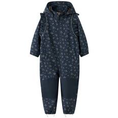 Name It Softshelloverall m. Fleece - NmfAlfao - Spellbound/Bougu - Name It - 1½ år (86) - Softshell