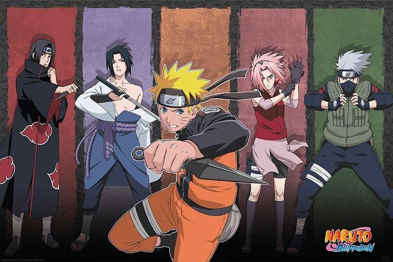 Naruto - Naruto & Allies - Poster 91X61Cm