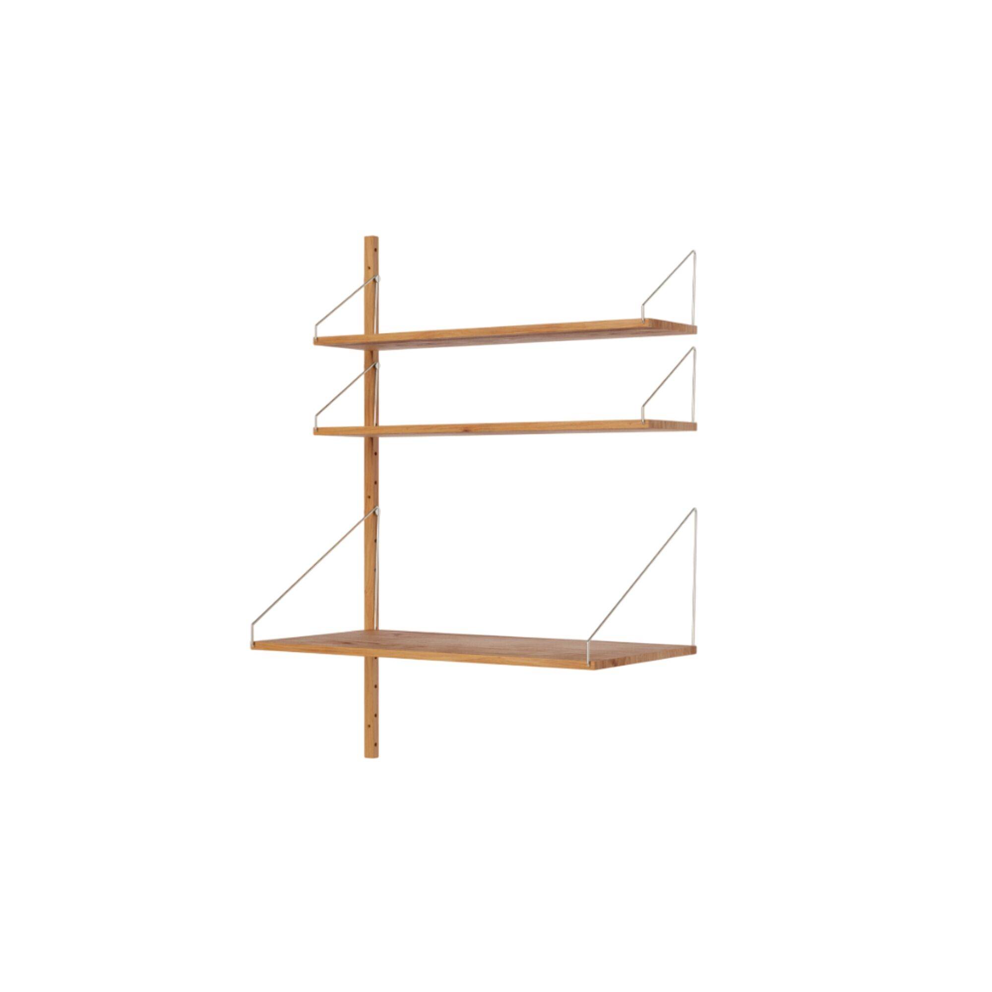 Shelf Library Add-On Desk Section Hylde 114,8x80 Natural Eg.