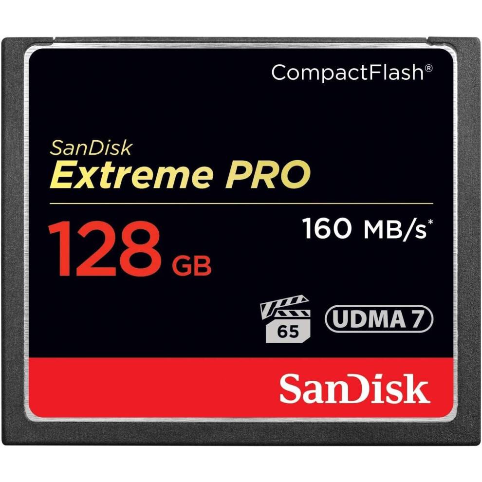 SanDisk Extreme Pro CompactFlash 128GB 160MB/s SDCFXPS-128G-X46