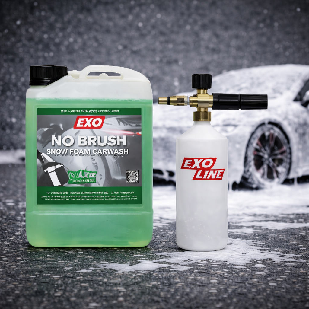 EXO Skumvask-Pakke – Skumlanse 1L + Børstefri Bilvask 2,5L.