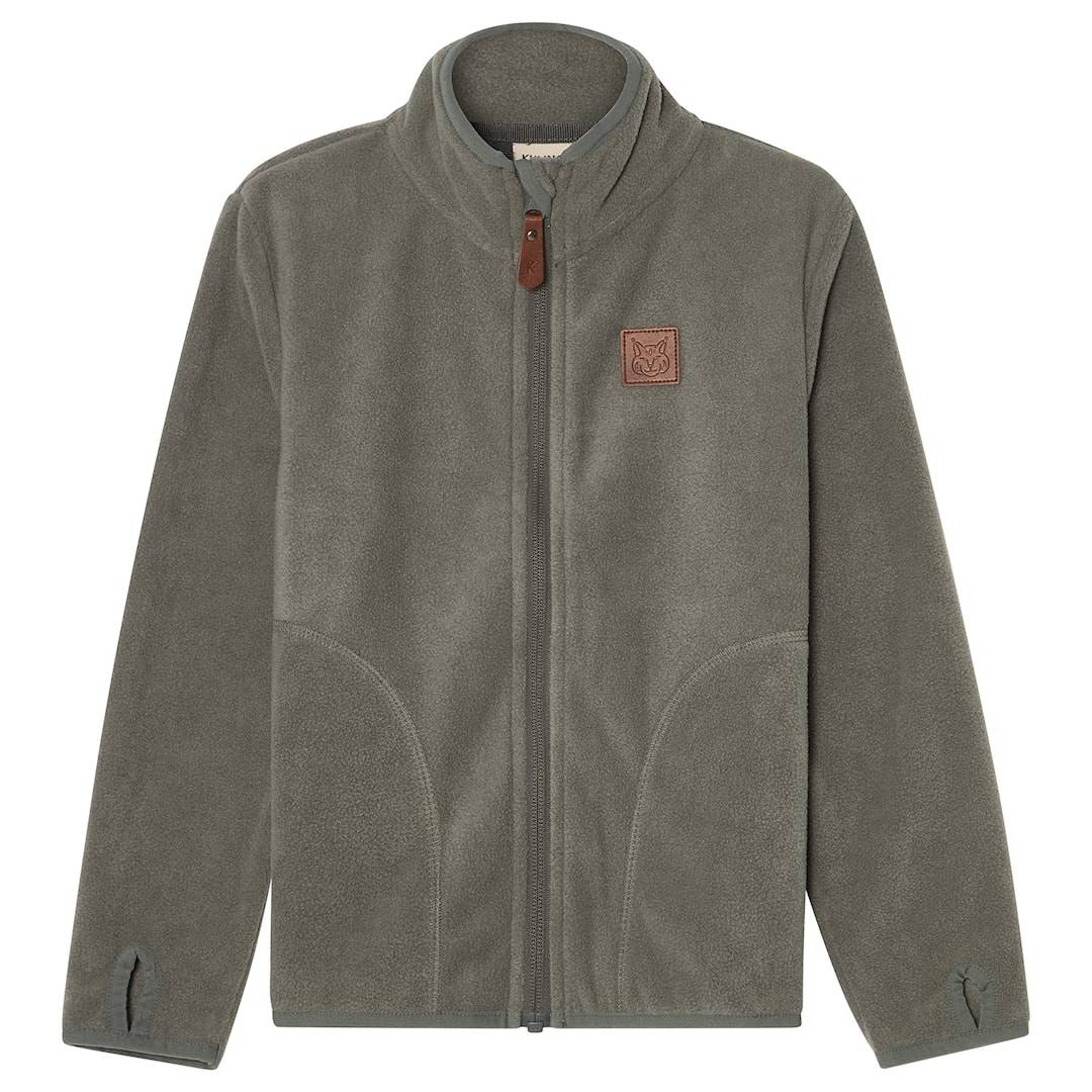 Kuling Northpole Fleece-jakke Light Green 110/116 cm Grøn 110/116 cm Drenge, Piger