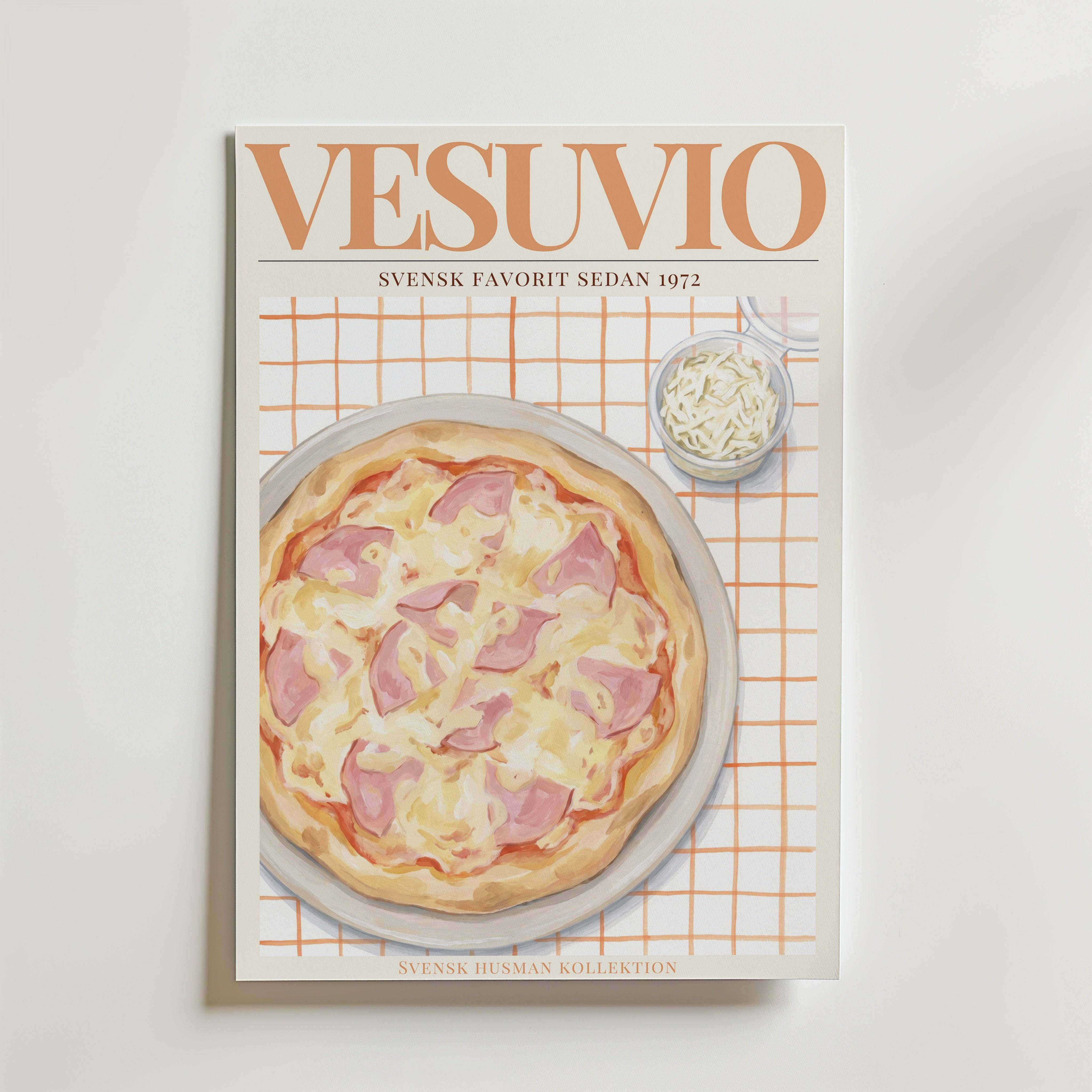 Vesuvio Poster - Fine Art Poster 21x30 cm