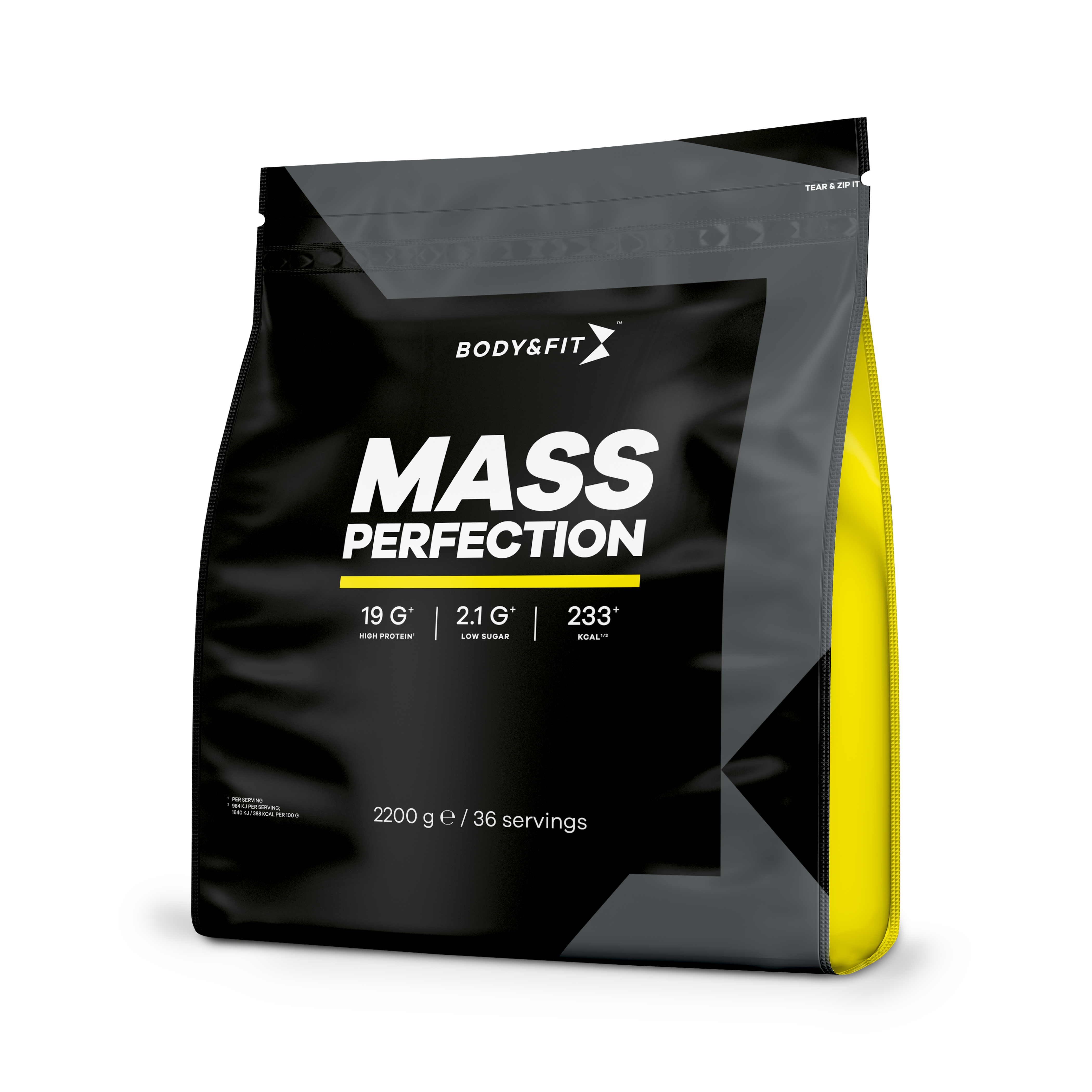 MASS PERFECTION WEIGHT GAINER - Hazelnut Caramel Milkshake / 4400.0