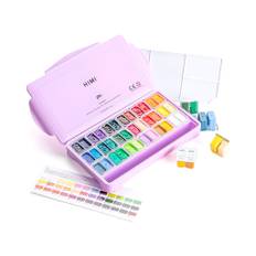 Himi Gouache Paint Set Twin Cups 12g/36 colors