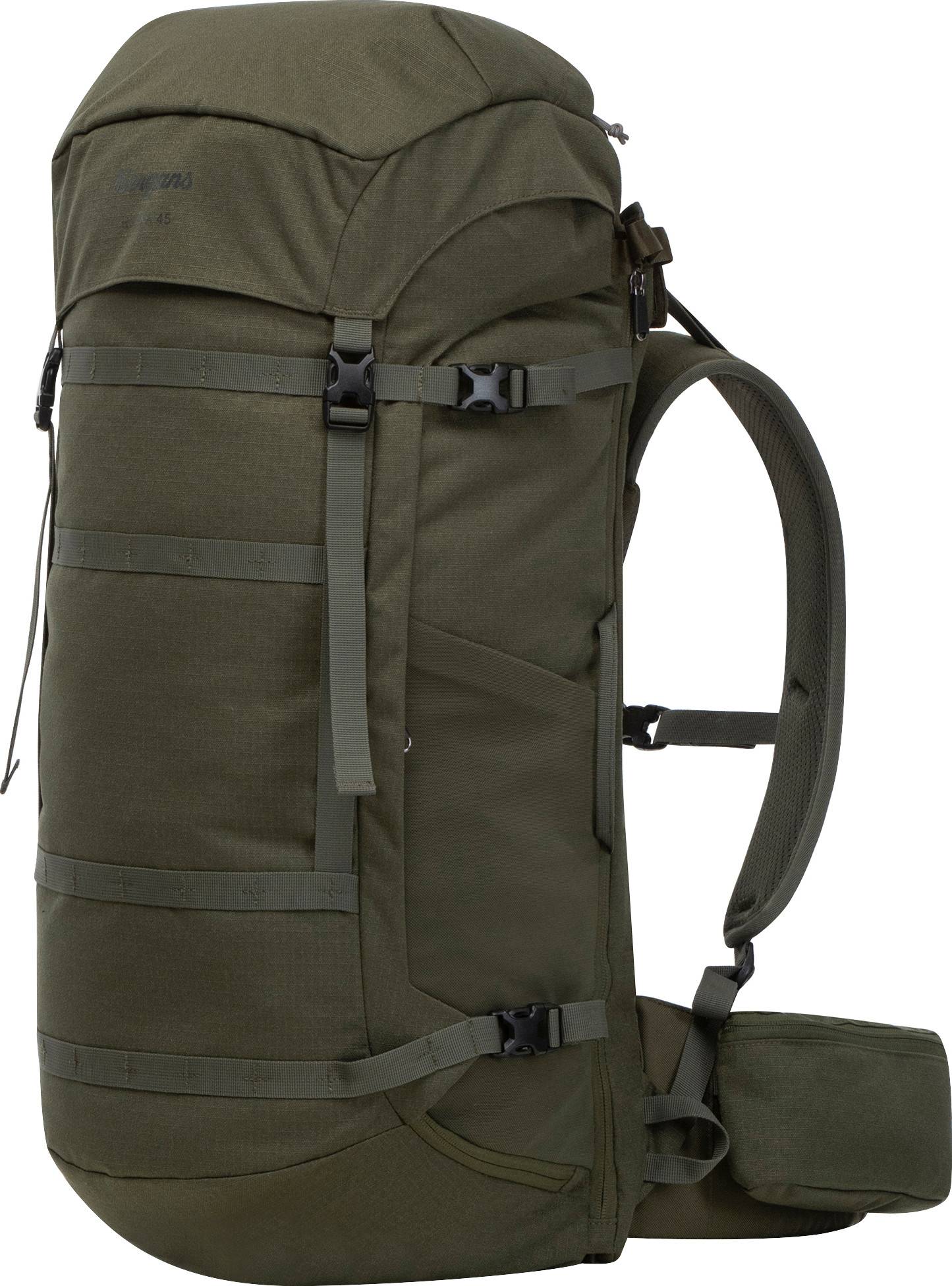 Bergans Hogna 45 Dark Green Mud, 45 L