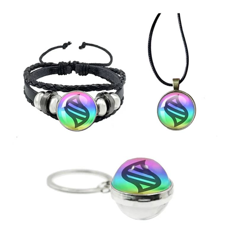 Pokémon Keychain Mega Evolution Stone Anime Peripheral Cute Cartoon Creativity Modeling Ornament New Portable Keychain Gifts