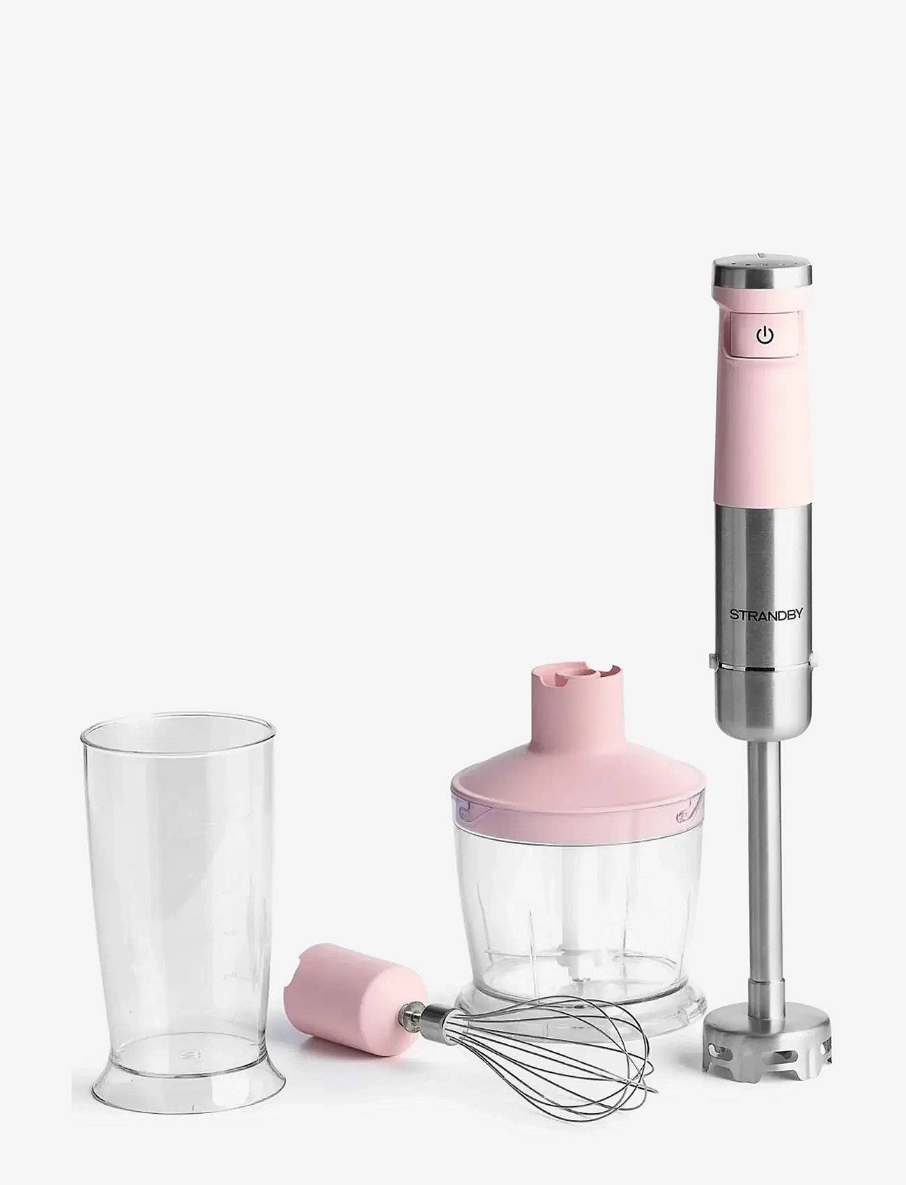 STRANDBY Strandby Trådløs Stavblender 4-I-1 – Rosa | Pink | 150 W