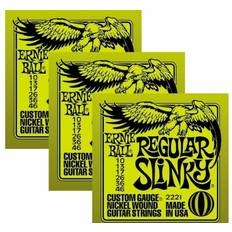 Ernie Ball 3221 Regular Slinky 3-Pack Strenge til E-guitar