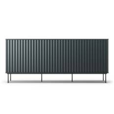 Decotique Wave Skænk 3d - Skænke & Sideboards Pulverlakeret Stål Grå - 16001562-72