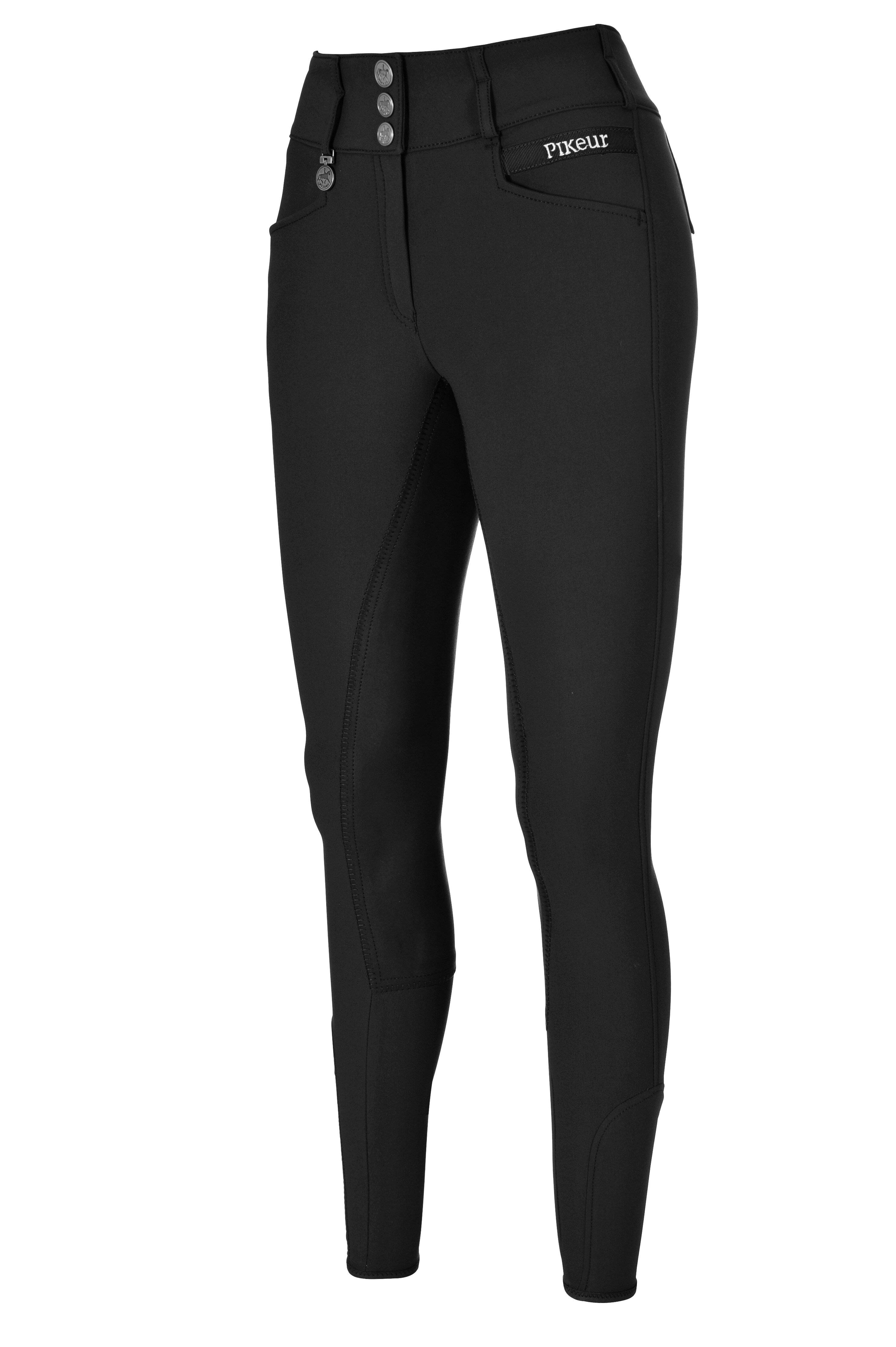 Vinterridbyxa Candela McCrown - Svart, Pikeur
