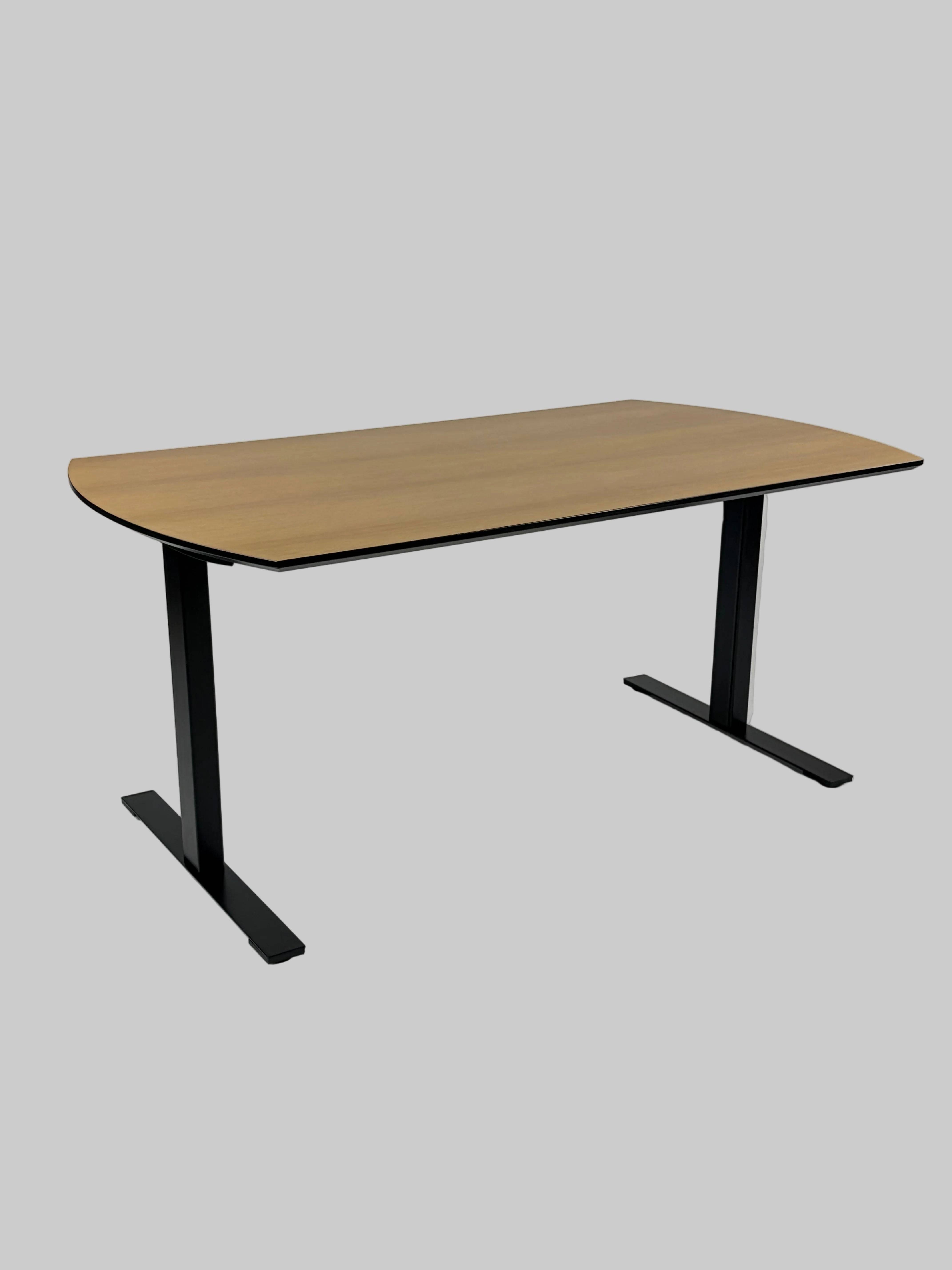 Dencon Delta Bord – Natur/Sort Stel 160x80x74cm