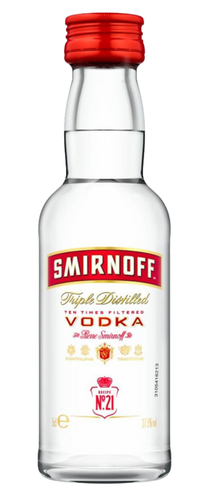 Smirnoff Vodka 5 cl.